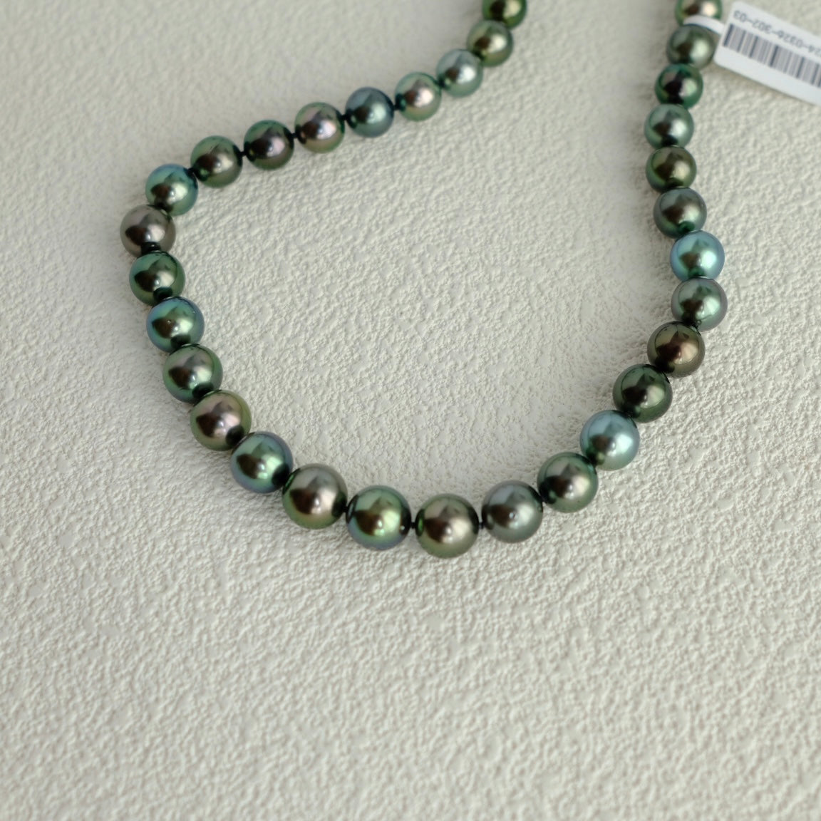 Tahitian Morandi Necklace, 9.1-11.1mm, Pearl Necklace, GUILD Certificate