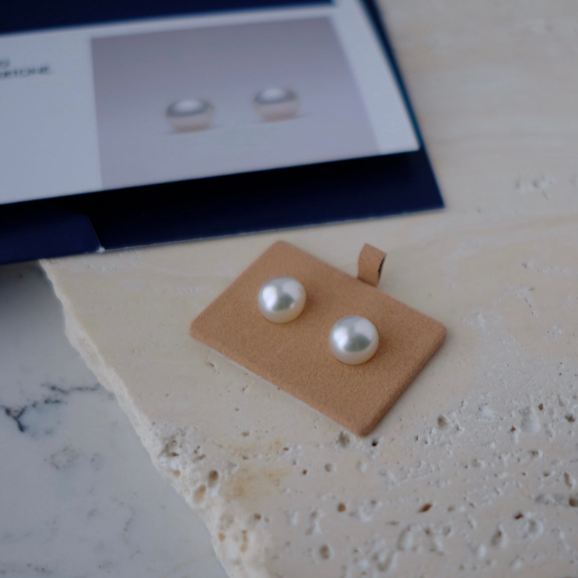 White South Sea Loose Pearl, Pair of Drop 11.2*10.6mm, PASPALEY