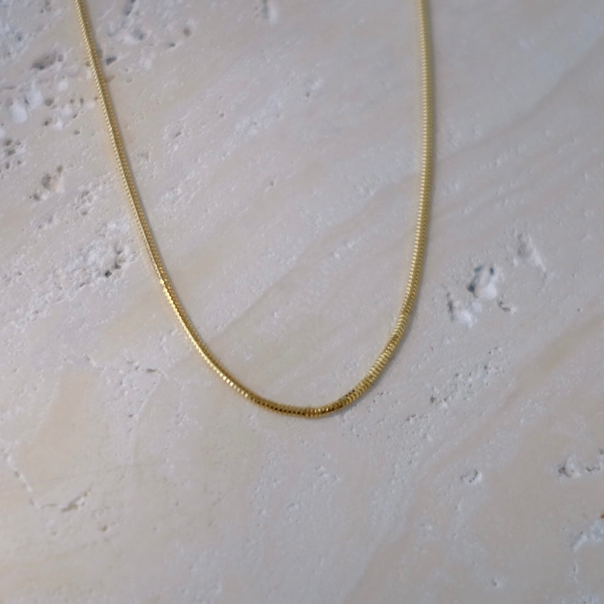 AU750, Italian Made 18k Snake Chain, 45cm, 3.71g