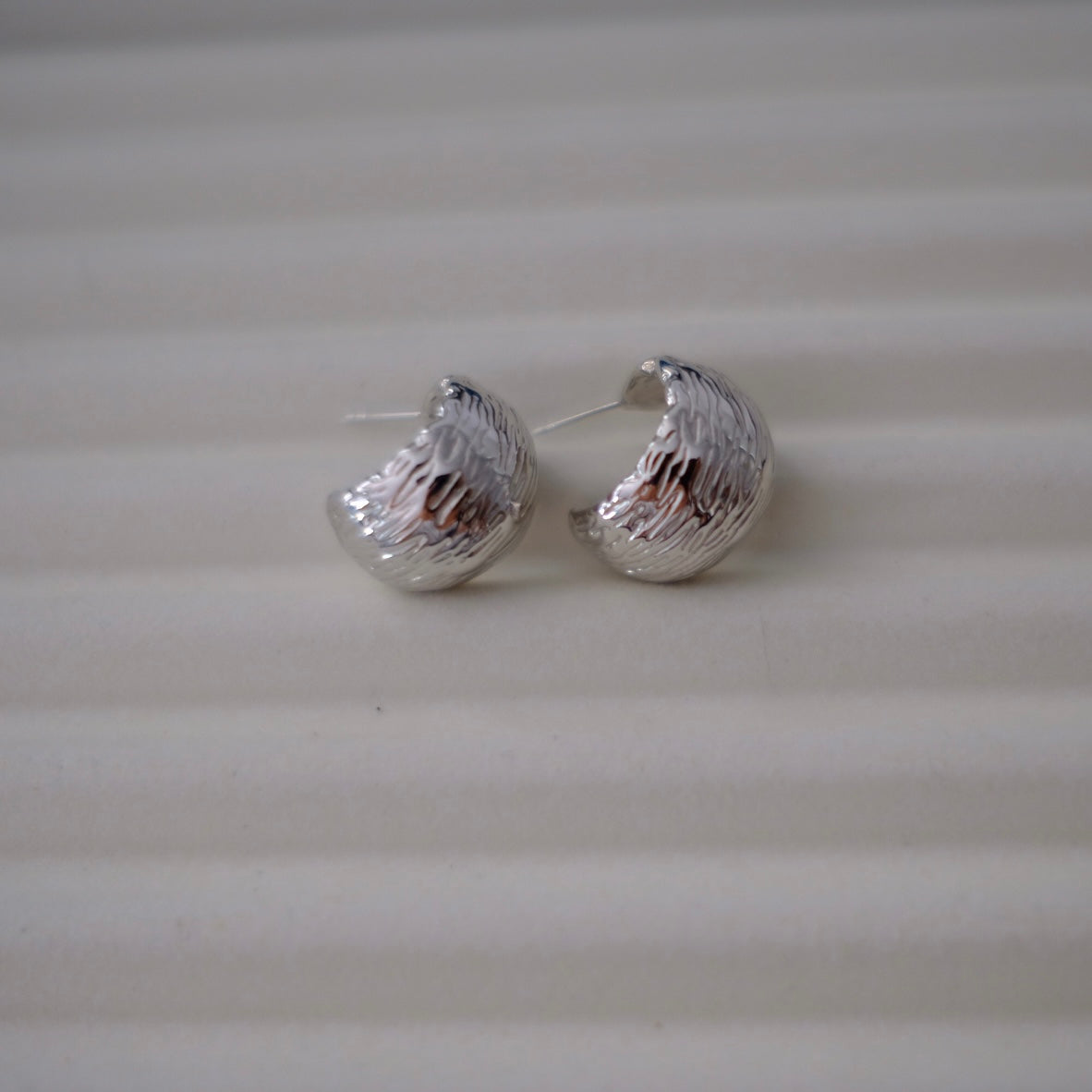 Two Pair of 18K Earrings