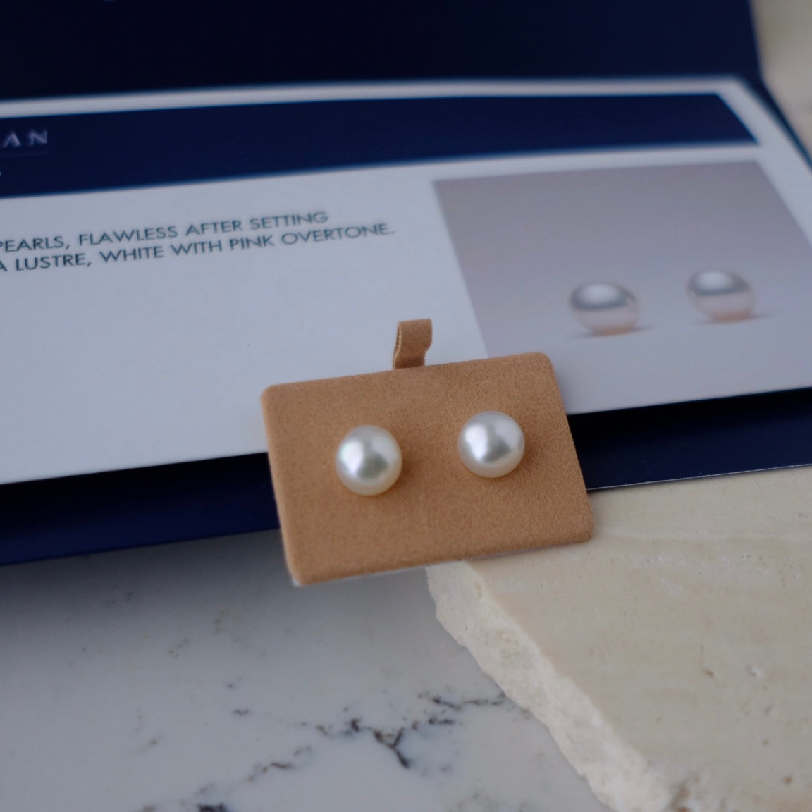 White South Sea Loose Pearl, Pair of Drop 11.2*10.6mm, PASPALEY