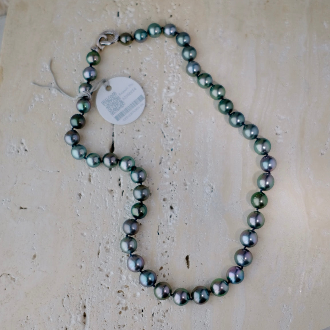 Tahitian Starla Necklace, 8.2-10.9mm, Pearl Necklace, GUILD Certificate