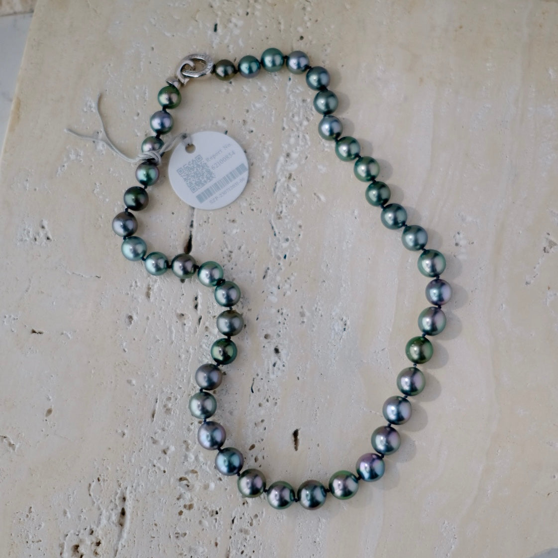 Tahitian Starla Necklace, 8.2-10.9mm, Pearl Necklace, GUILD Certificate