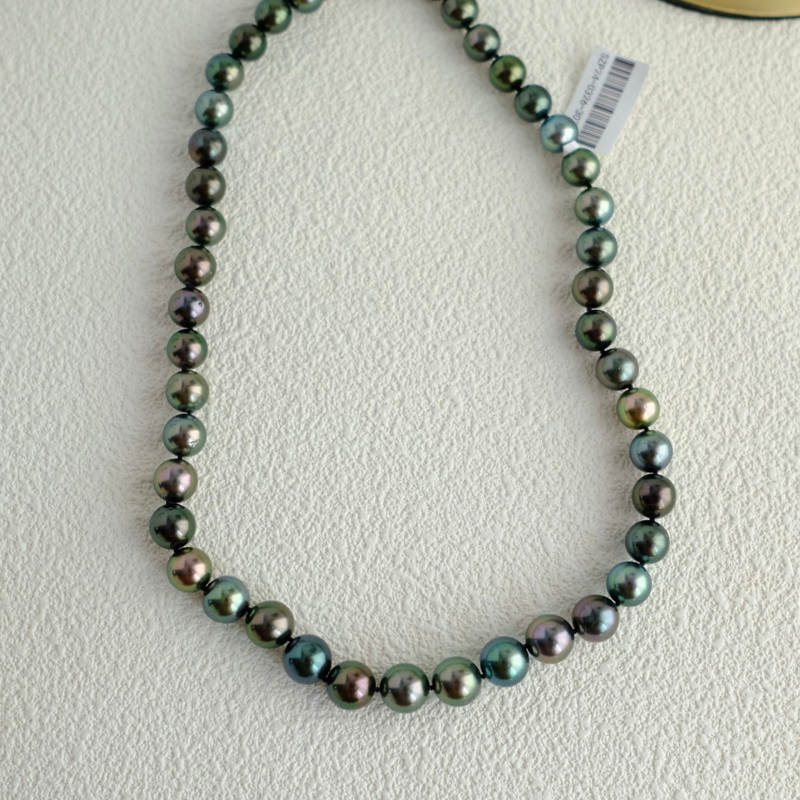 Tahitian Morandi Necklace, 9.2-11mm, Pearl Necklace, GUILD Certificate