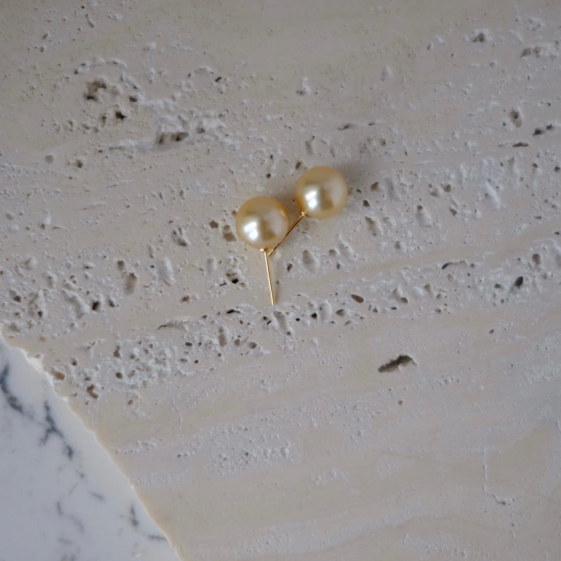 Golden South Sea Pearl, 18K, 11.3mm