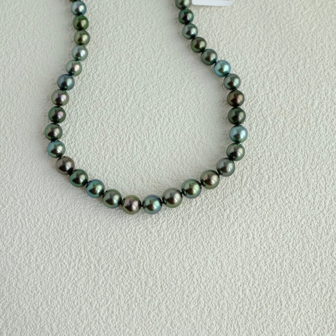 Tahitian Morandi Necklace, 9.1-11.1mm, Pearl Necklace, GUILD Certificate