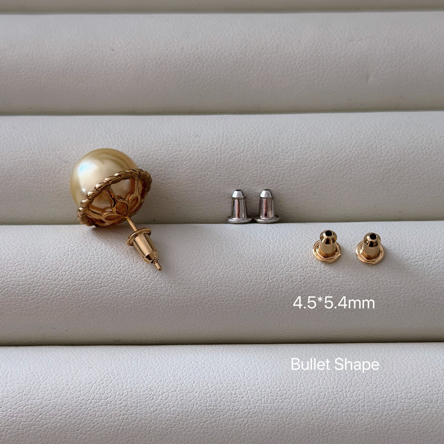 Z024-2 Classic Earrings Backs, AU750