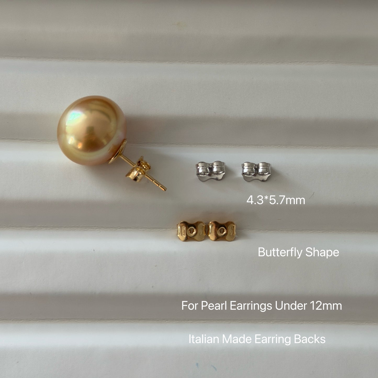 Z024-2 Classic Earrings Backs, AU750