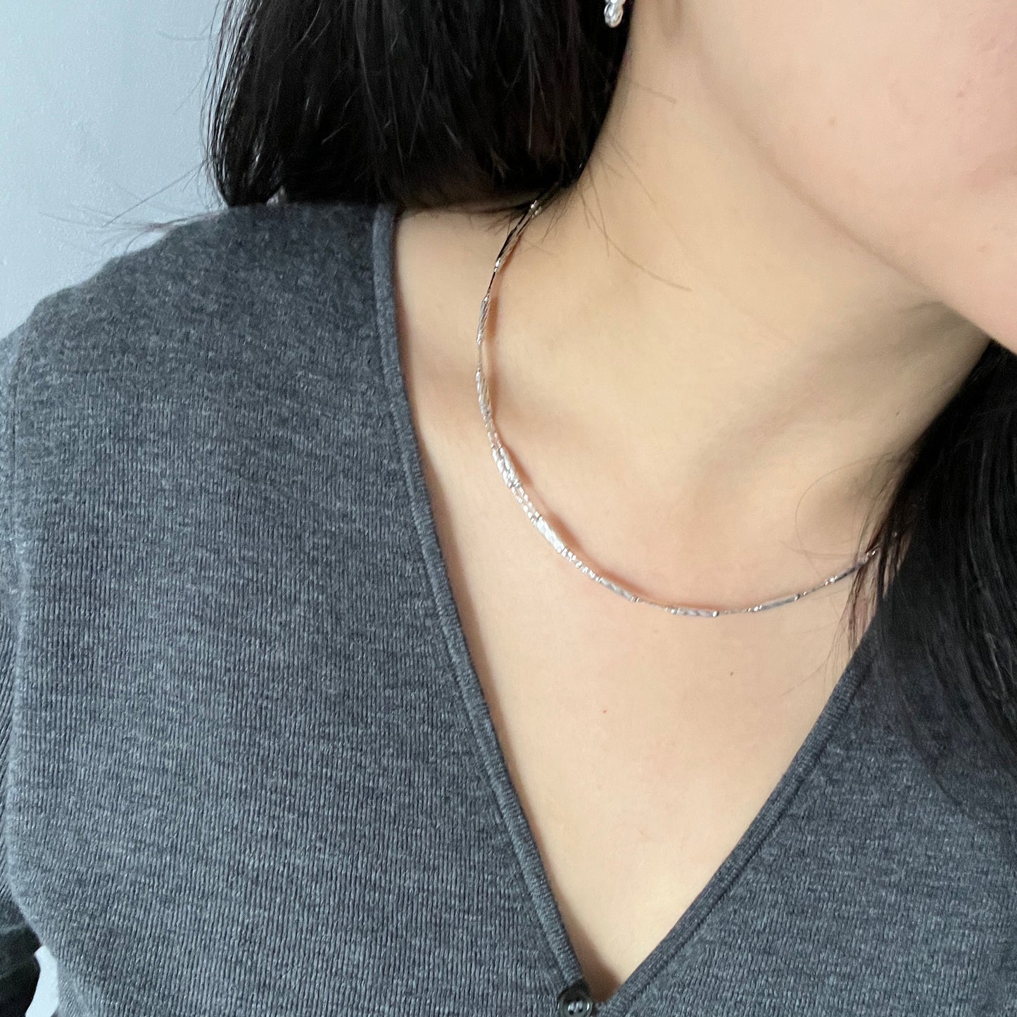 AU750, Japan Made 18k Magnetic Chain, 70cm, 4.51g