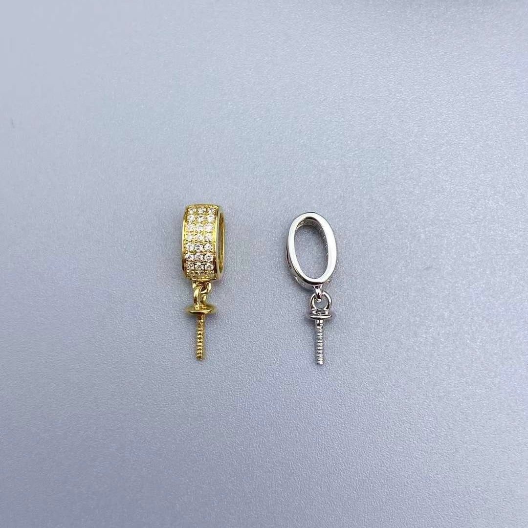 Z074 Classic Bails, AU750, Diamond 0.045ct
