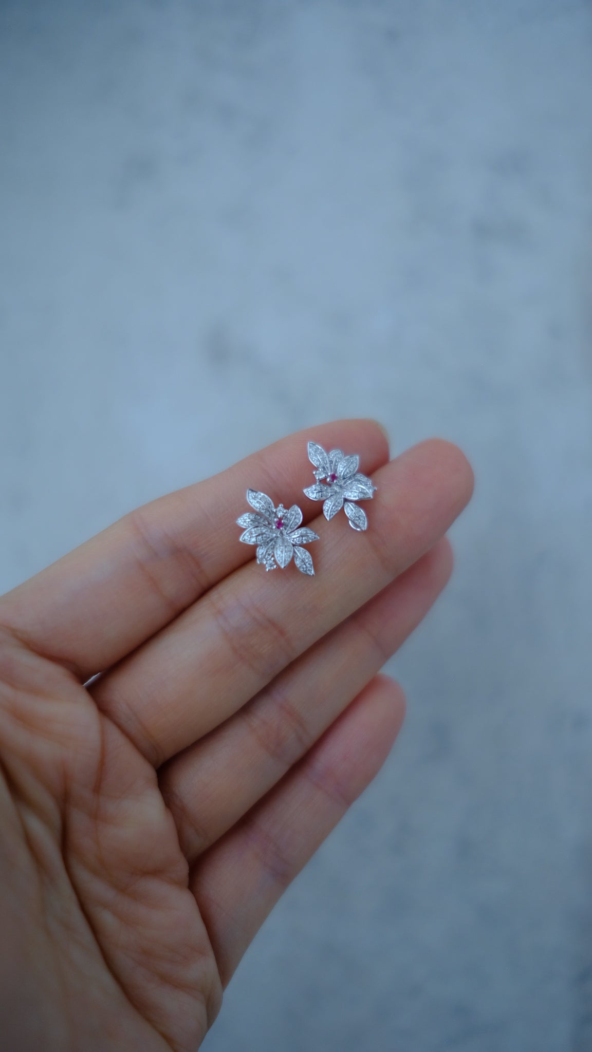 CE002 Lily of the Valley Earrings