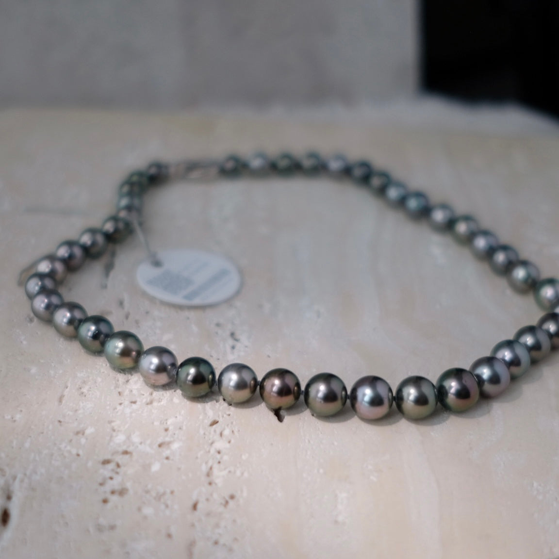 Tahitian Starla Necklace, 8.4-11.0mm, Pearl Necklace, GUILD Certificate