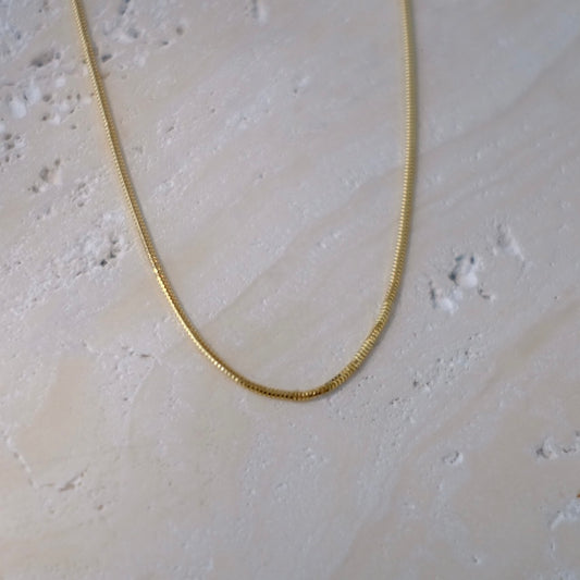 AU750, Italian Made 18k Snake Chain, 45cm, 3.71g
