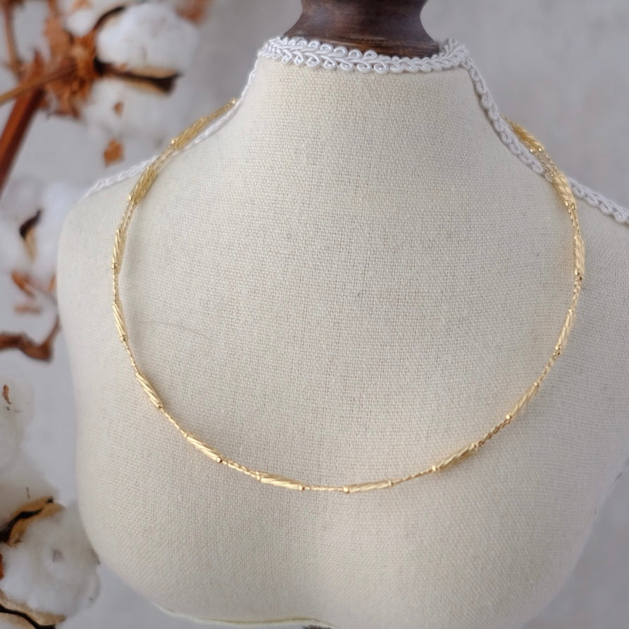 AU750, Japan Made 18k Magnetic Chain, 70cm, 4.5g