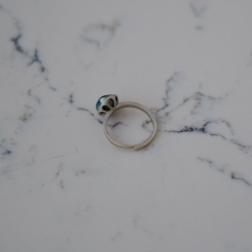 Tahitian Keshi, 8.4*9mm, S925, Pearls Ring