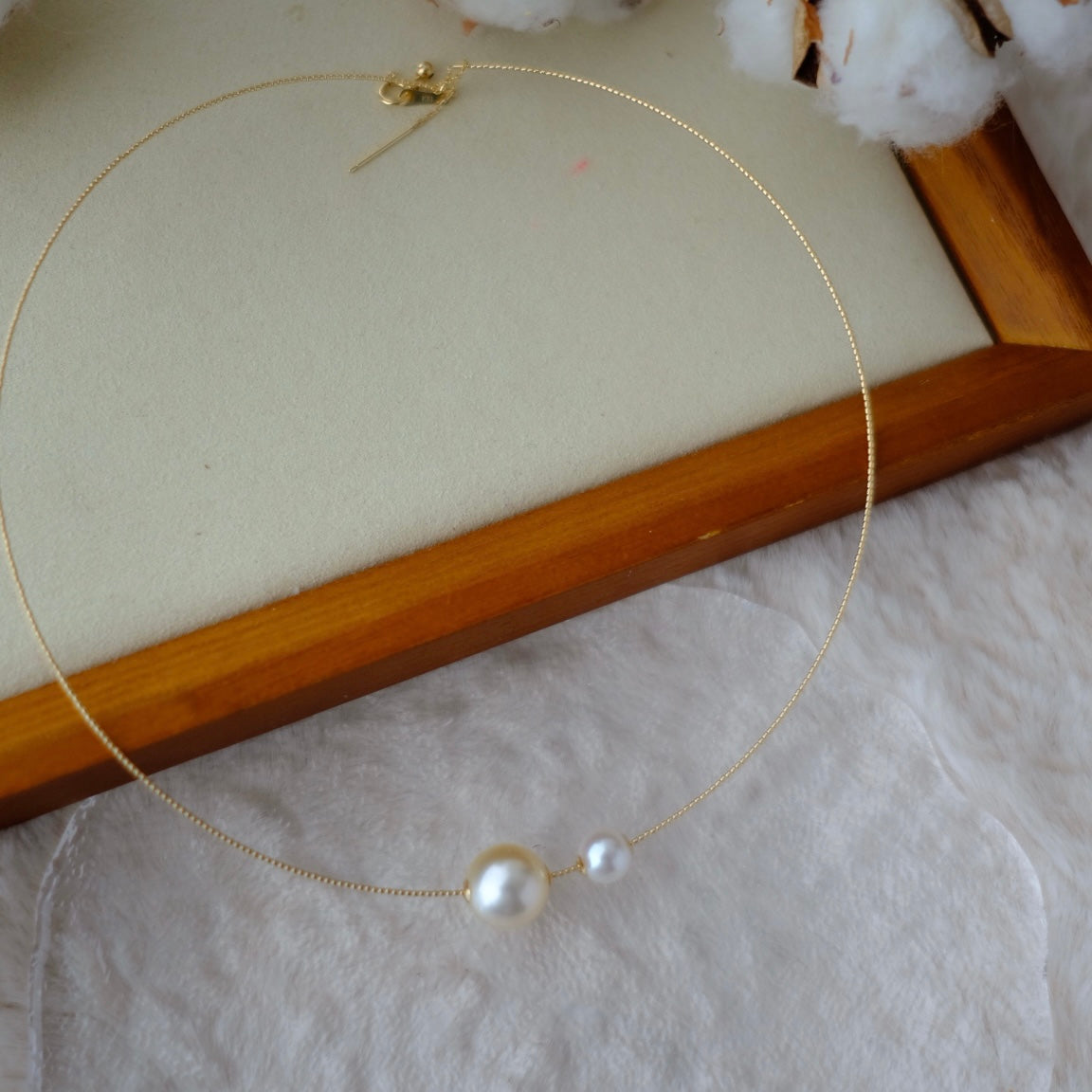 AU750, Japan Made 18k Collar Chain, 40+5cm, 1.1g
