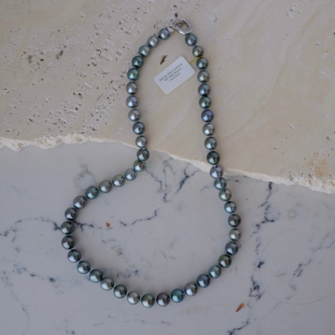 Tahitian Baroque Necklace, 7.8-8.9mm, Pearl Necklace
