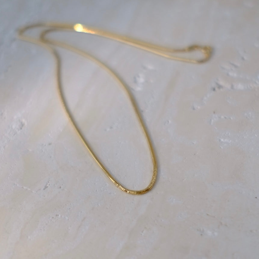 AU750, Italian Made 18k Snake Chain, 45cm, 3.71g