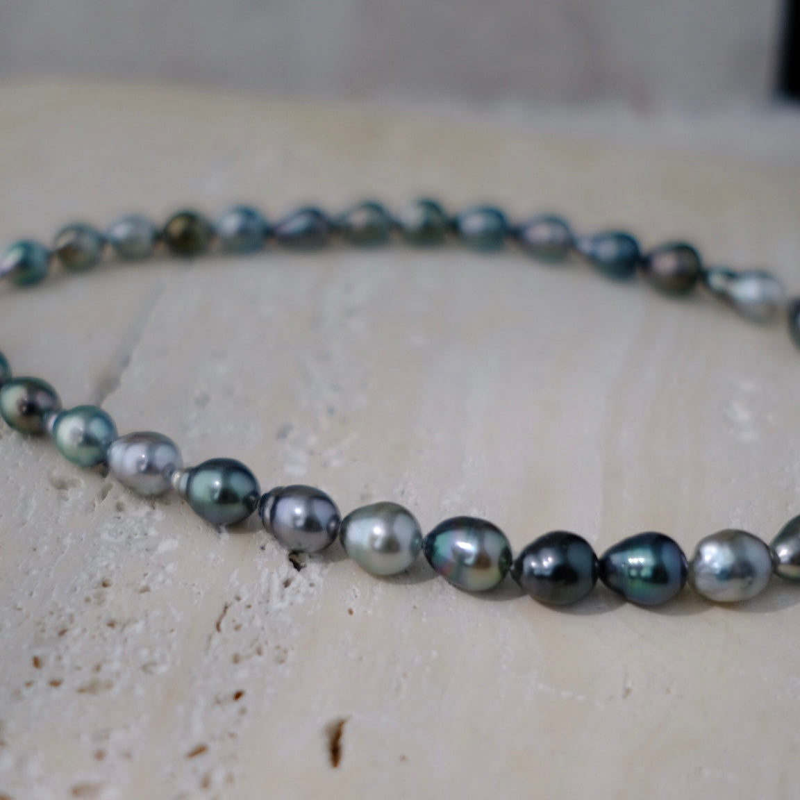 Tahitian Baroque Necklace, 8.2-11.1mm, Pearl Necklace