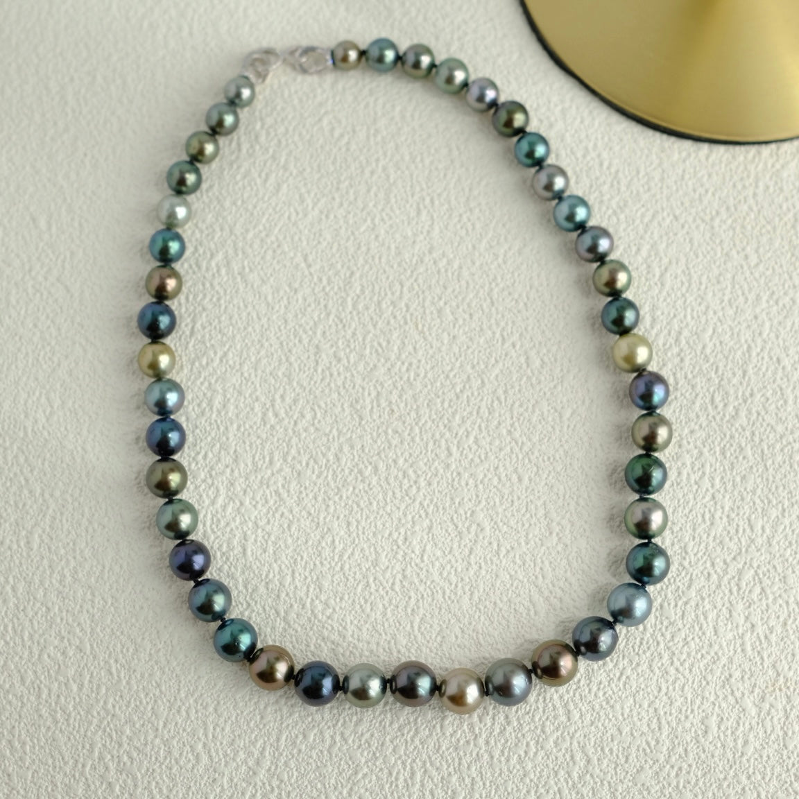 Tahitian Morandi Necklace, 8.1-11mm, Pearl Necklace