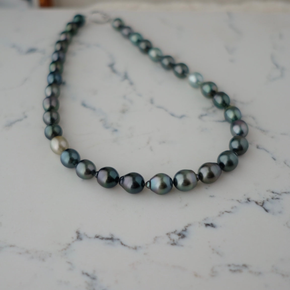 Tahitian Baroque Necklace, 9.2-11.2mm, Pearl Necklace