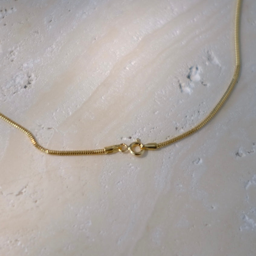 AU750, Italian Made 18k Snake Chain, 45cm, 3.71g