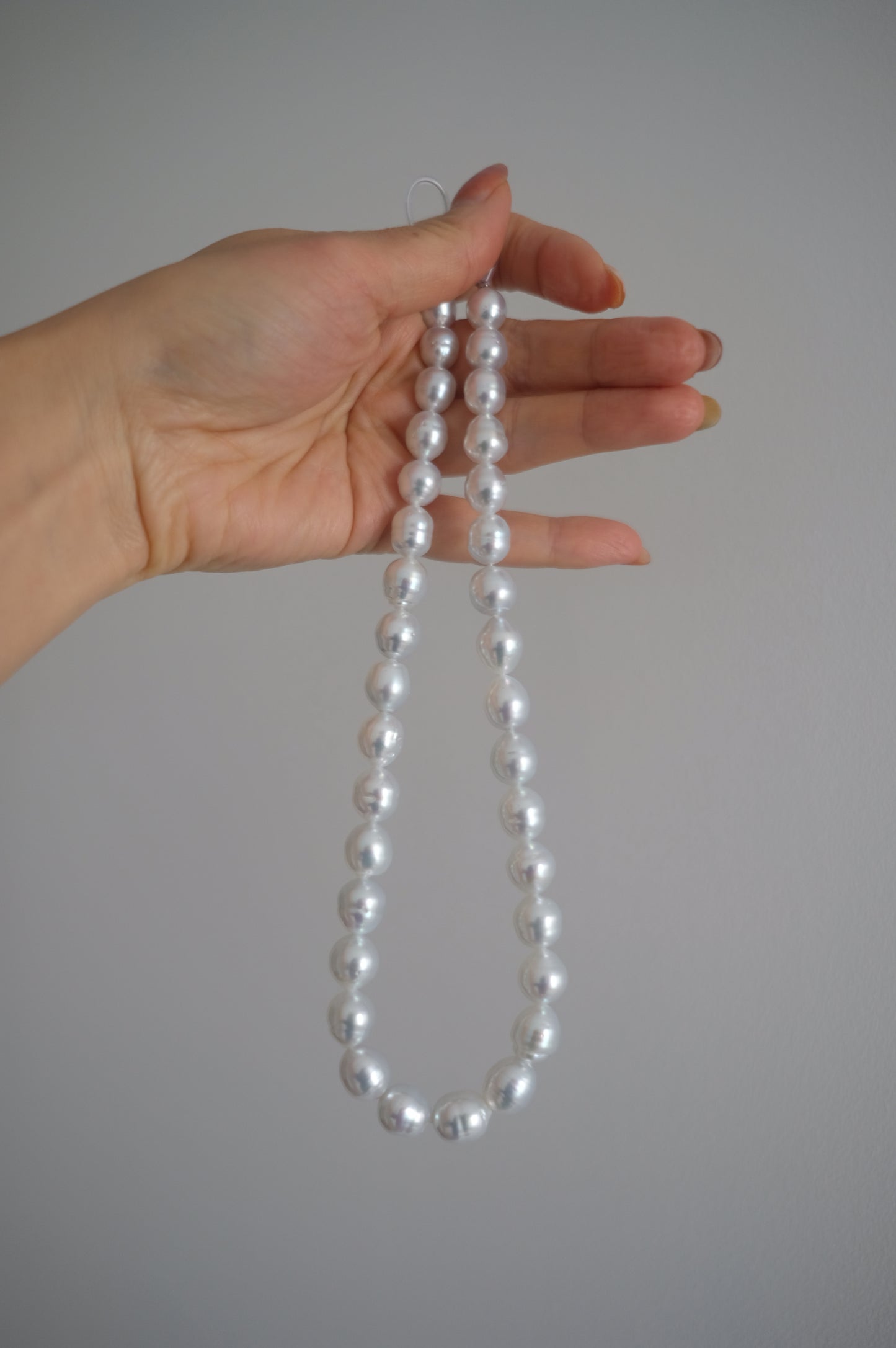 White South Sea Pearl Necklace, 9-10.9mm, Pearls Necklace