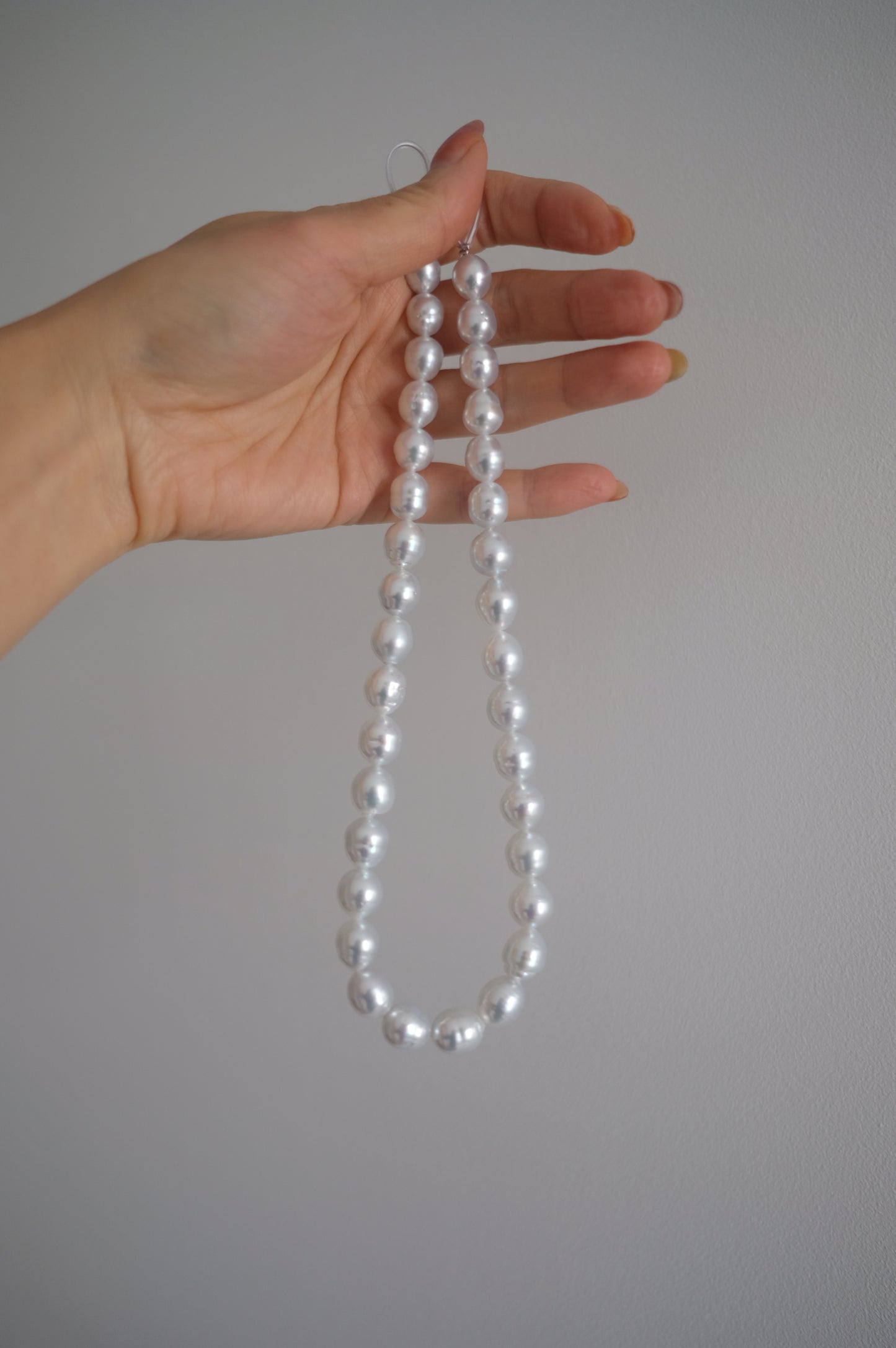 White South Sea Pearl Necklace, 9-10.9mm, Pearls Necklace