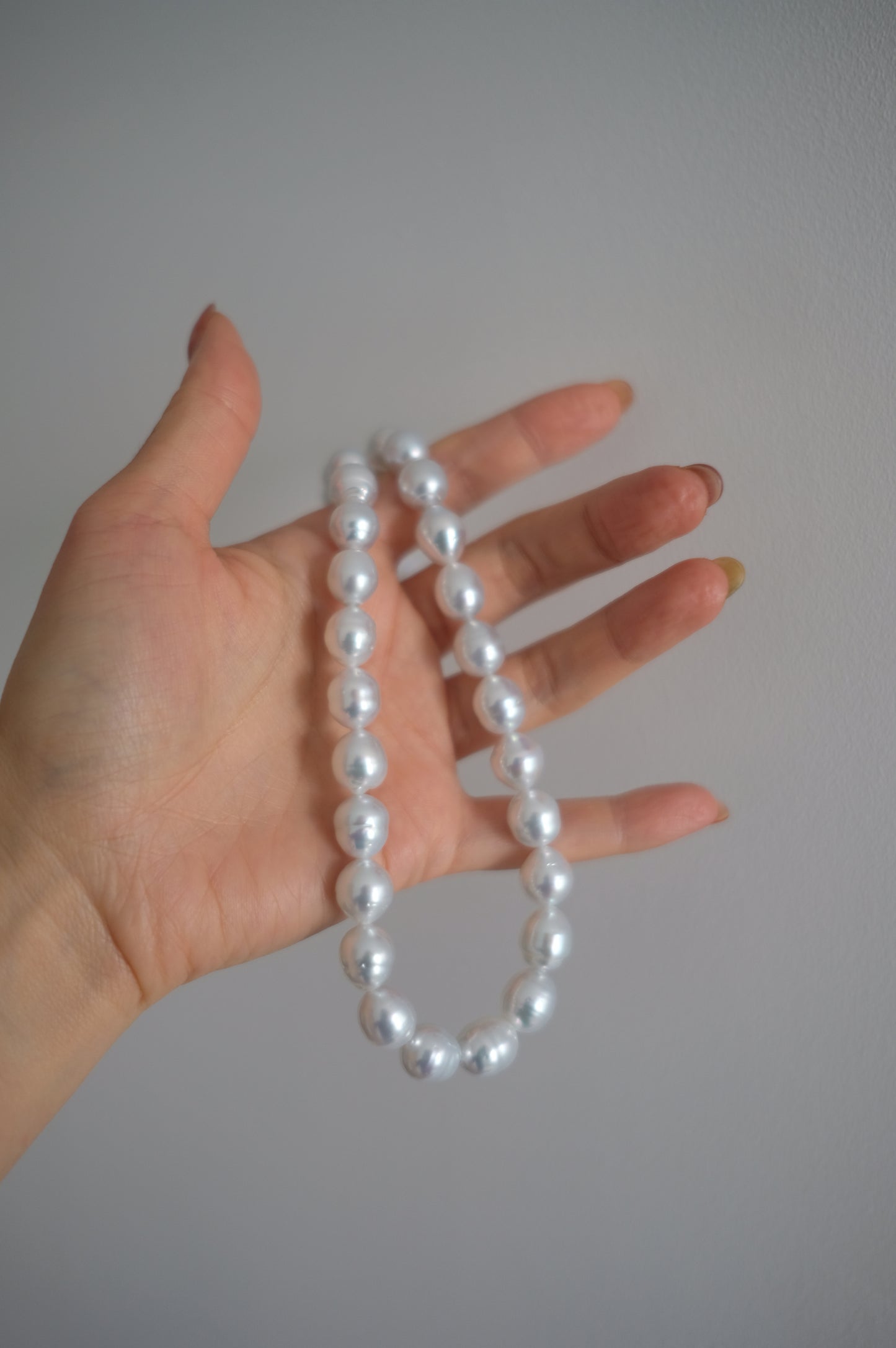 White South Sea Pearl Necklace, 9-10.9mm, Pearls Necklace