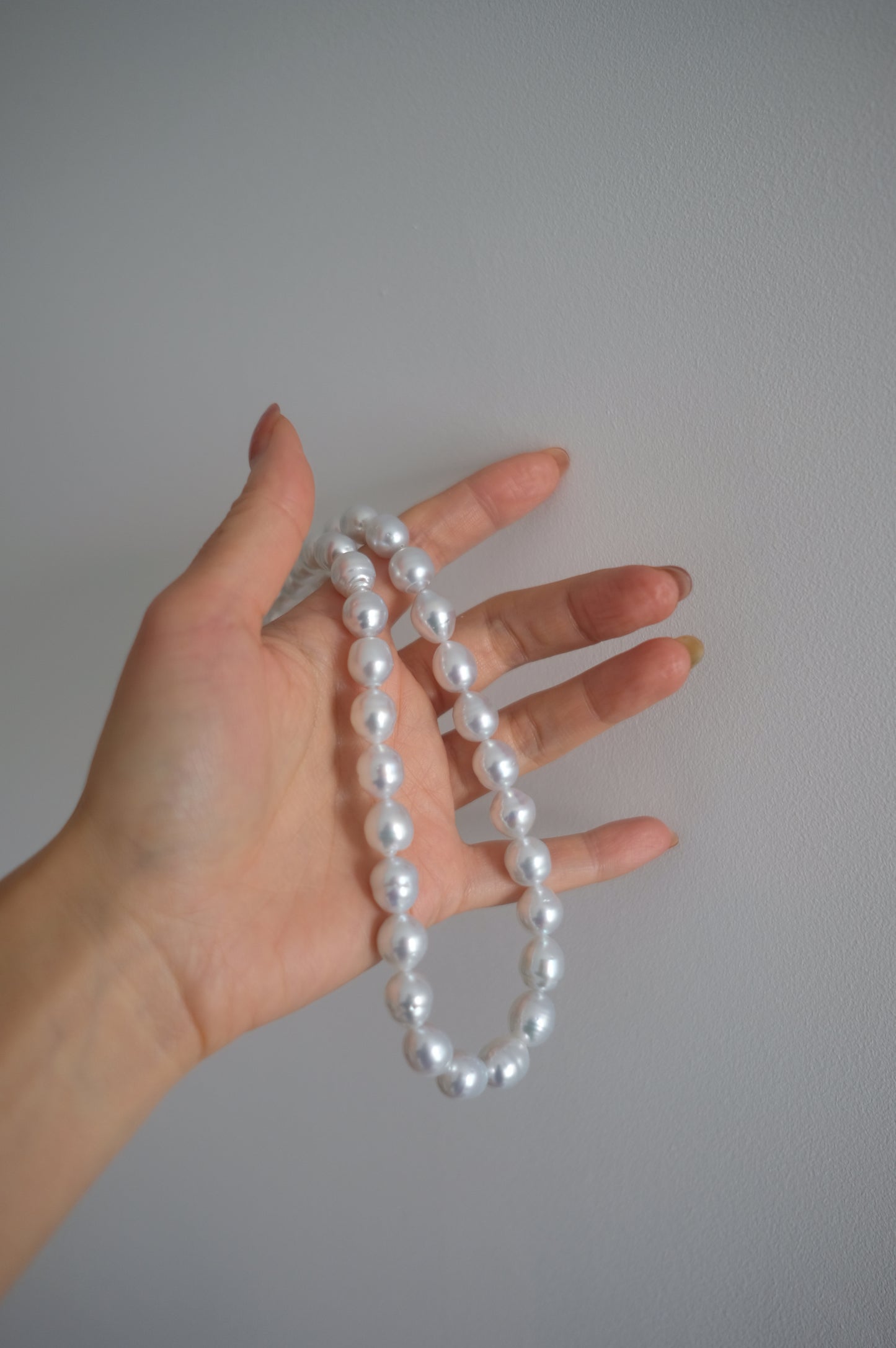 White South Sea Pearl Necklace, 9-10.9mm, Pearls Necklace