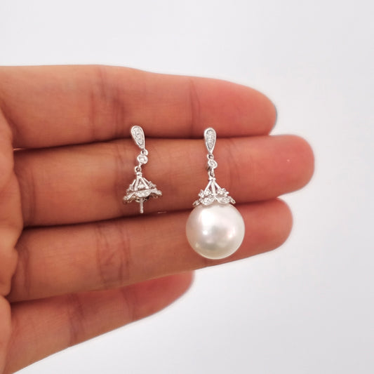 Z64 Classic Earrings Accessories, AU750, Diamond 0.275ct