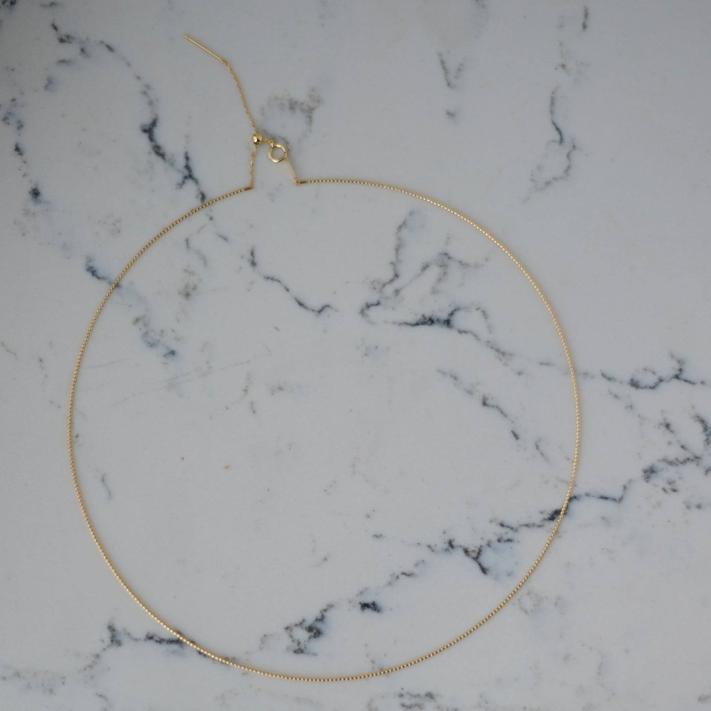 AU750, Japan Made 18k Collar Chain, 40+5cm, 1.1g