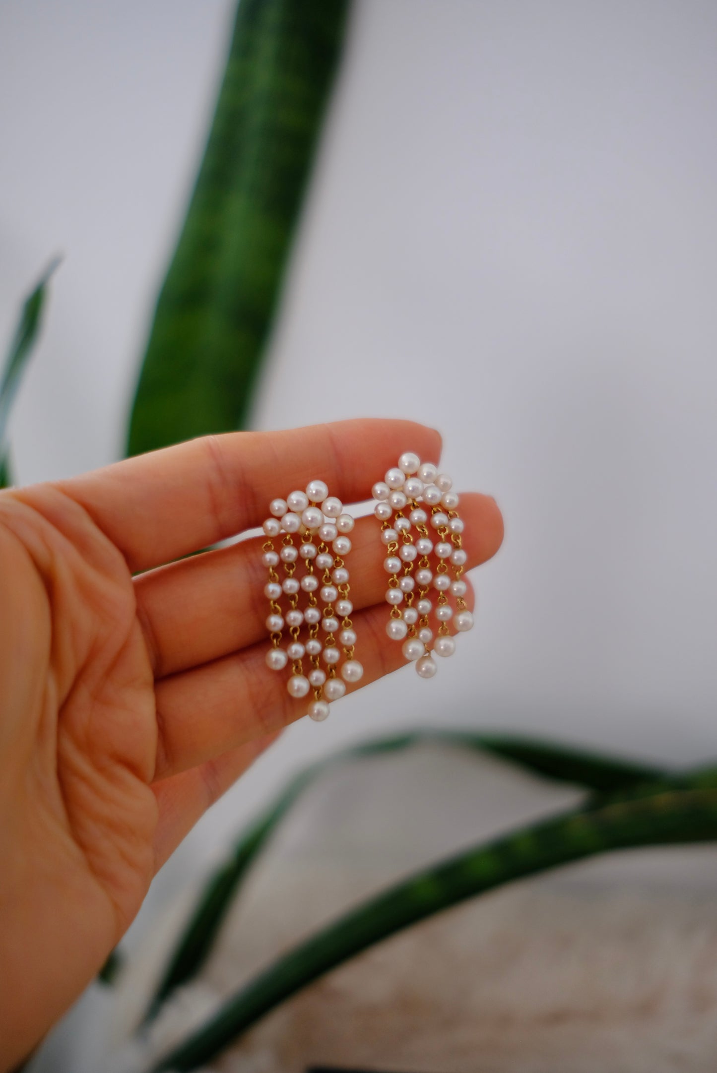 Akoya, 3-4mm, Pearl Earrings, AU750