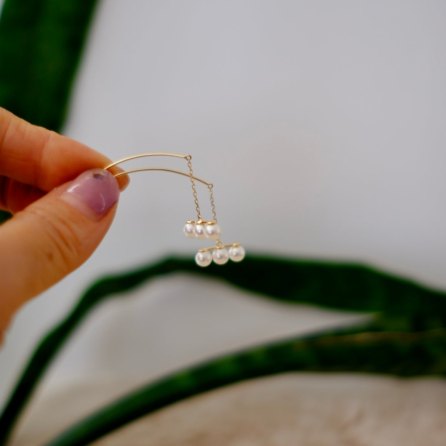 Akoya, 4.5-5mm, Pearl Earrings, AU750