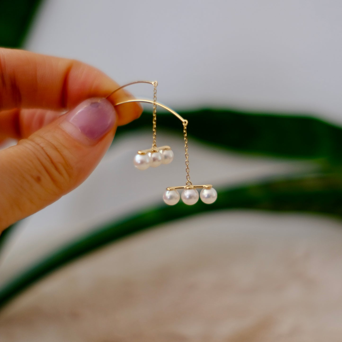 Akoya, 4.5-5mm, Pearl Earrings, AU750