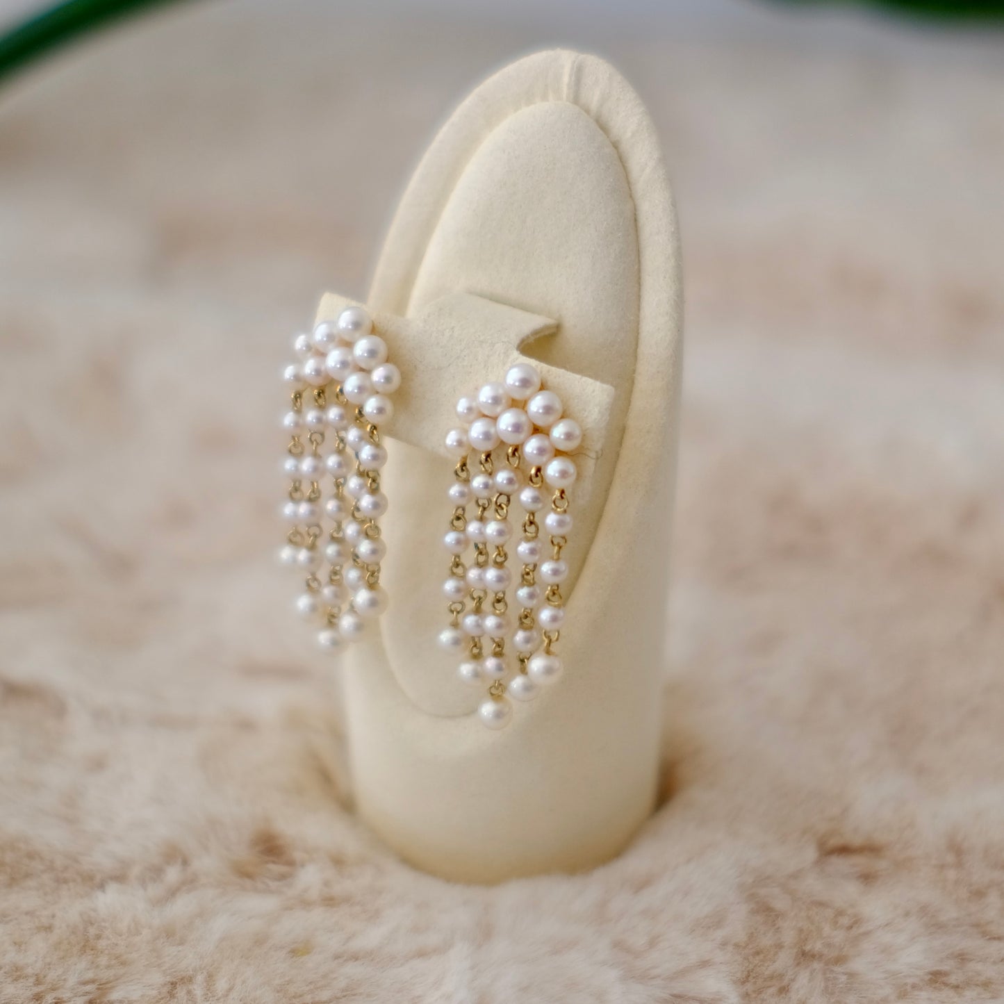 Akoya, 3-4mm, Pearl Earrings, AU750