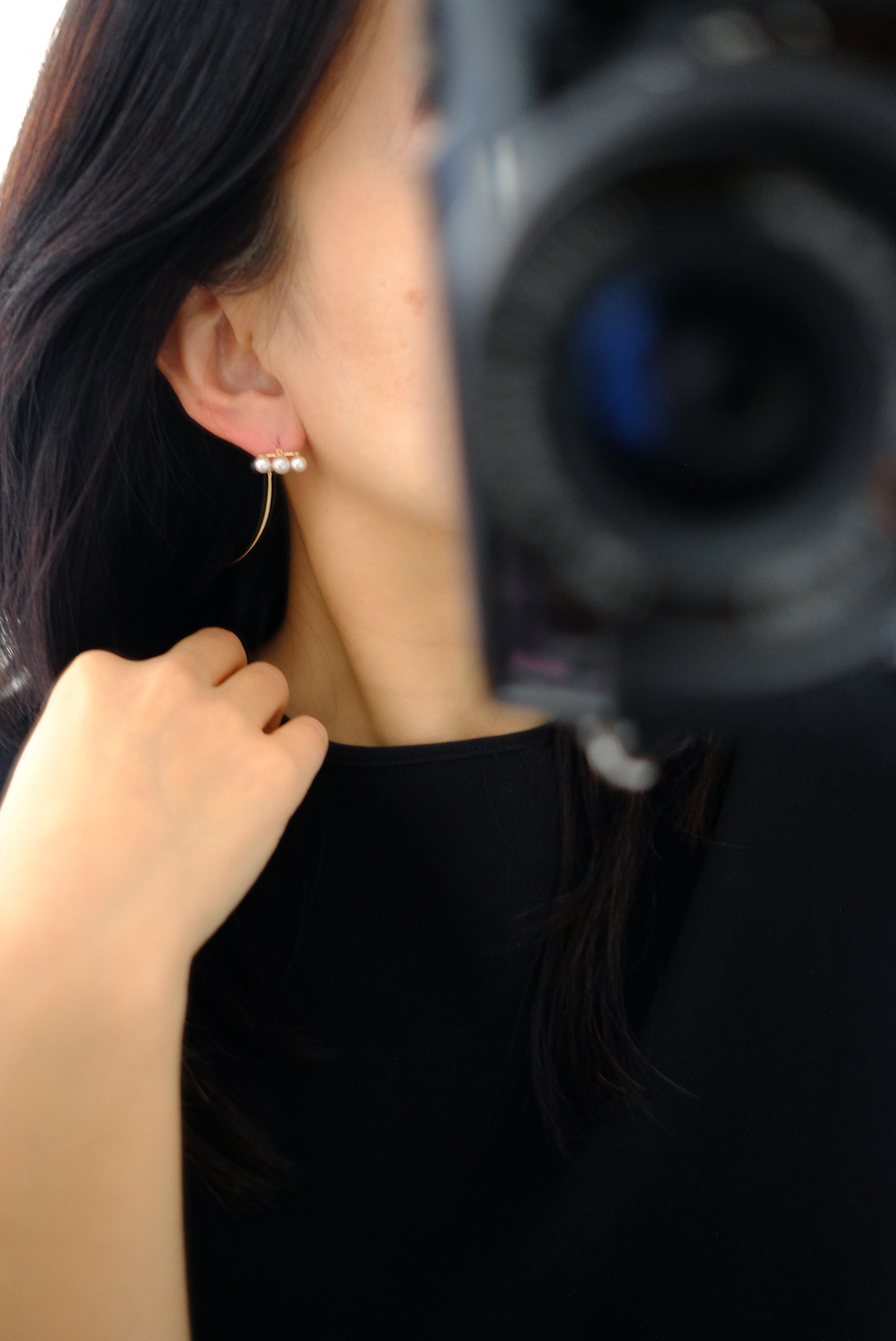 Akoya, 4.5-5mm, Pearl Earrings, AU750