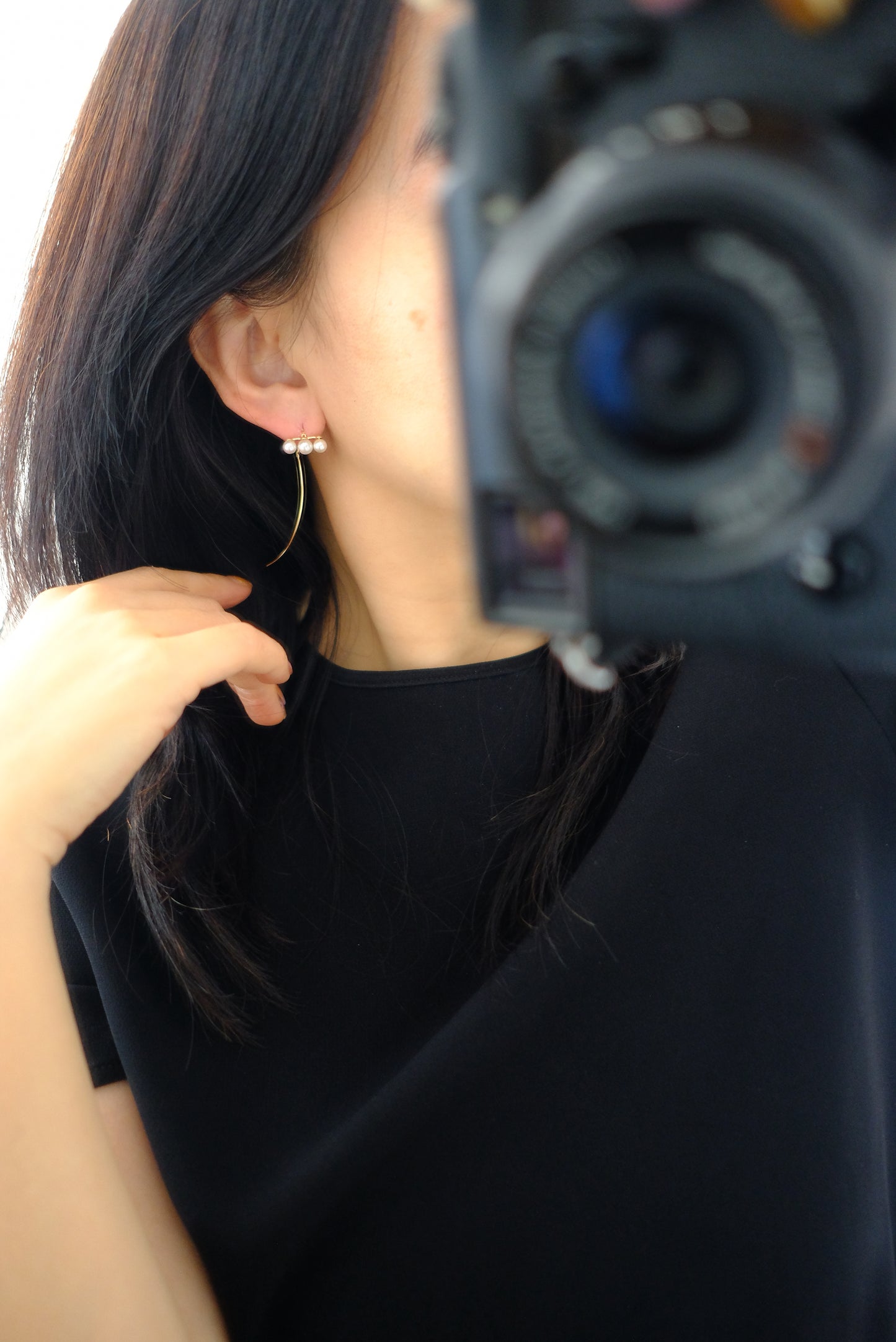 Akoya, 4.5-5mm, Pearl Earrings, AU750