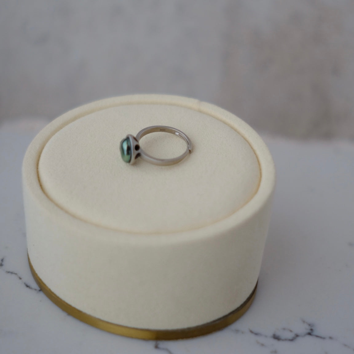 Tahitian Keshi, 8.4*9mm, S925, Pearls Ring
