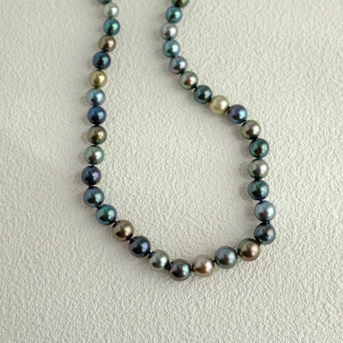 Tahitian Morandi Necklace, 8.1-11mm, Pearl Necklace