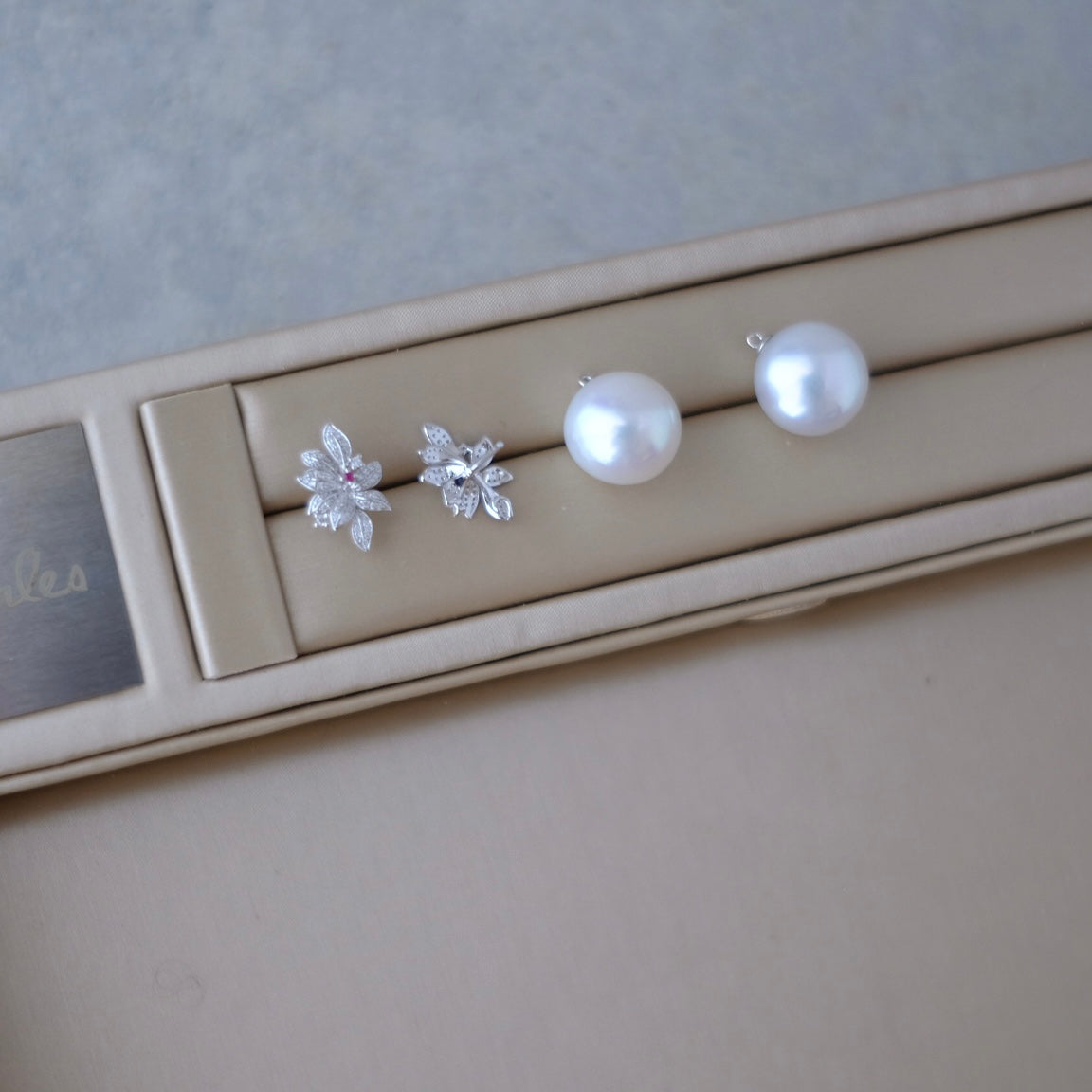 CE002 Lily of the Valley Earrings