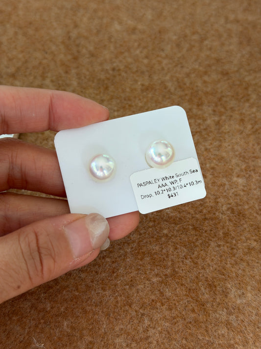 Paspaley White South Sea Pair