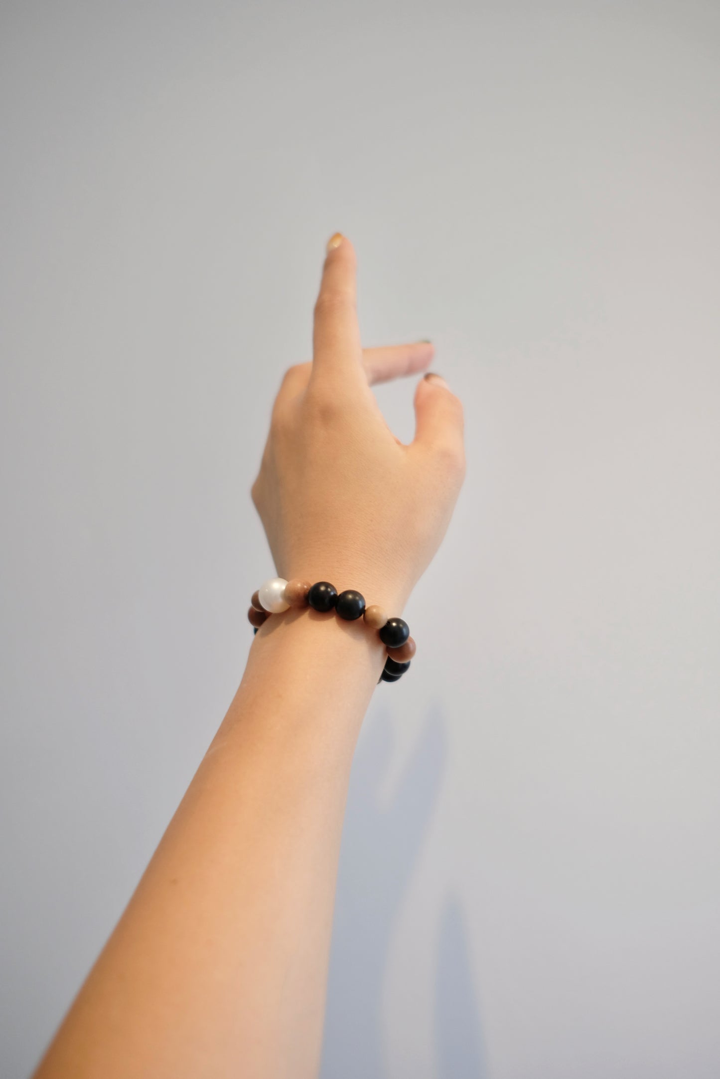 White South Sea Pearl Bracelet, 12.3mm, Sandalwood, AU750